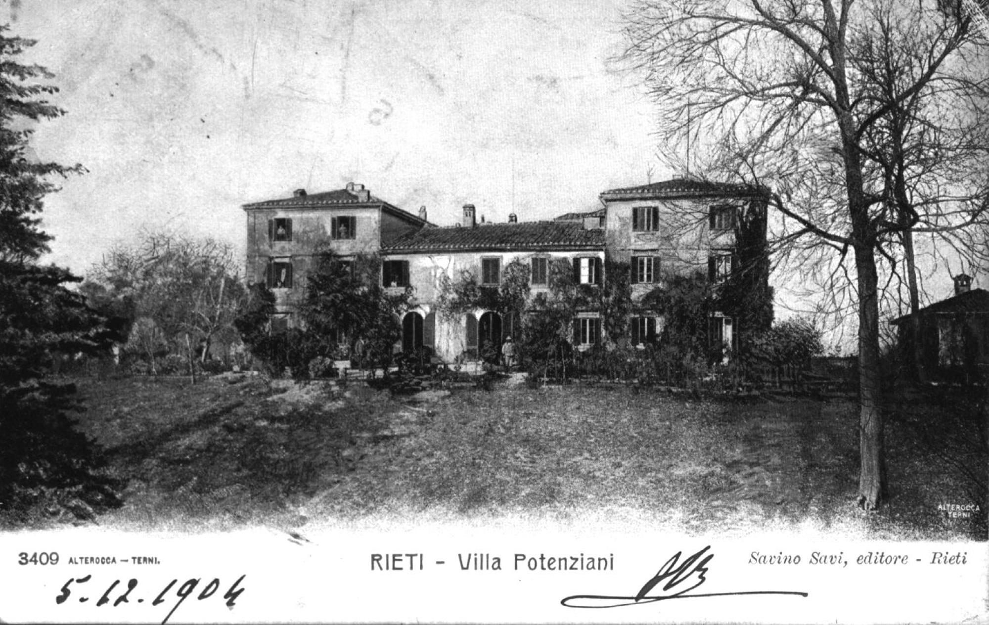 Park Hotel Villa Potenziani Rieti Exterior photo